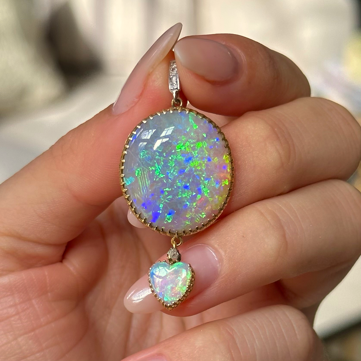 Opal on sale pendant