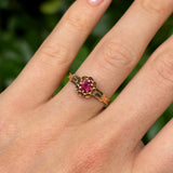 French circa 1900 ruby ring