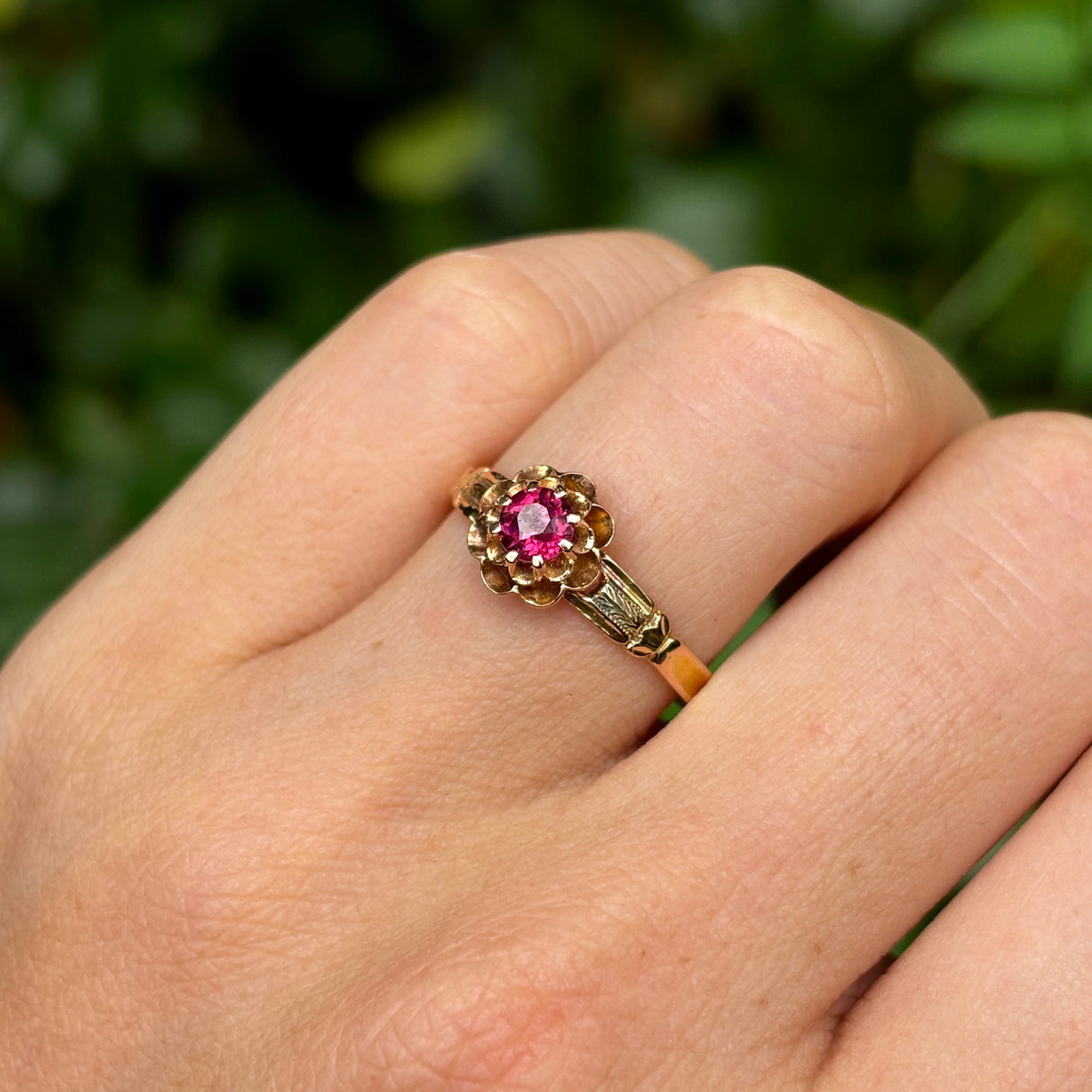 French circa 1900 ruby ring