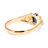 Antique, Edwardian sapphire & diamond ring