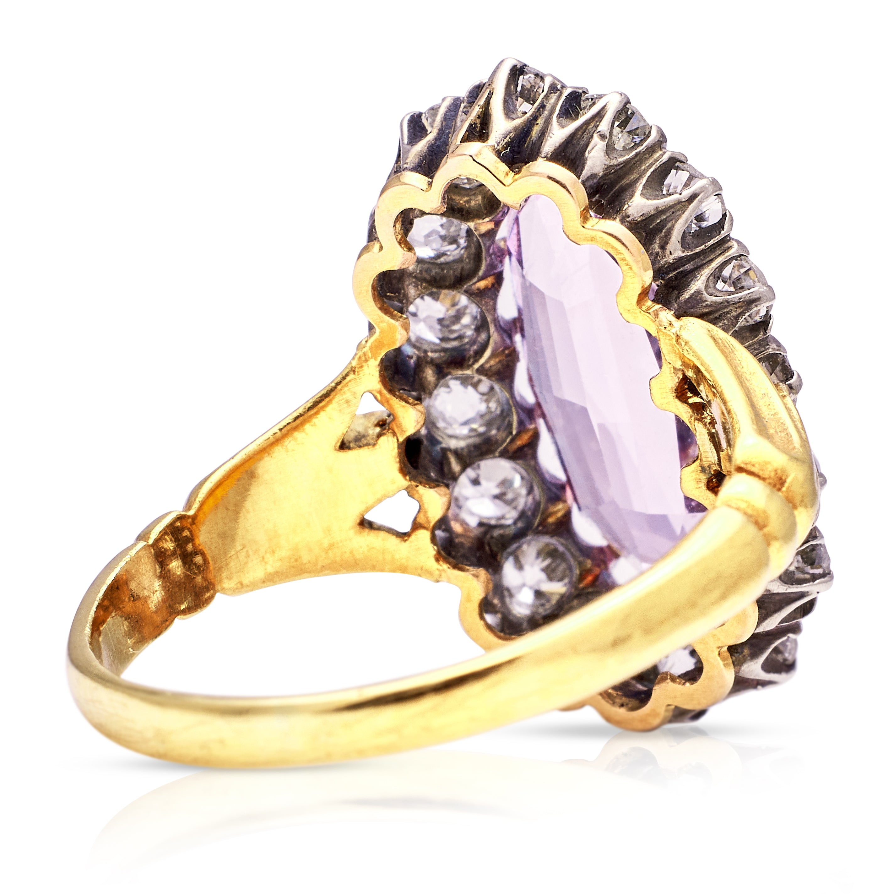 Chateu D'Argent Pink 2024 Topaz Cluster Ring