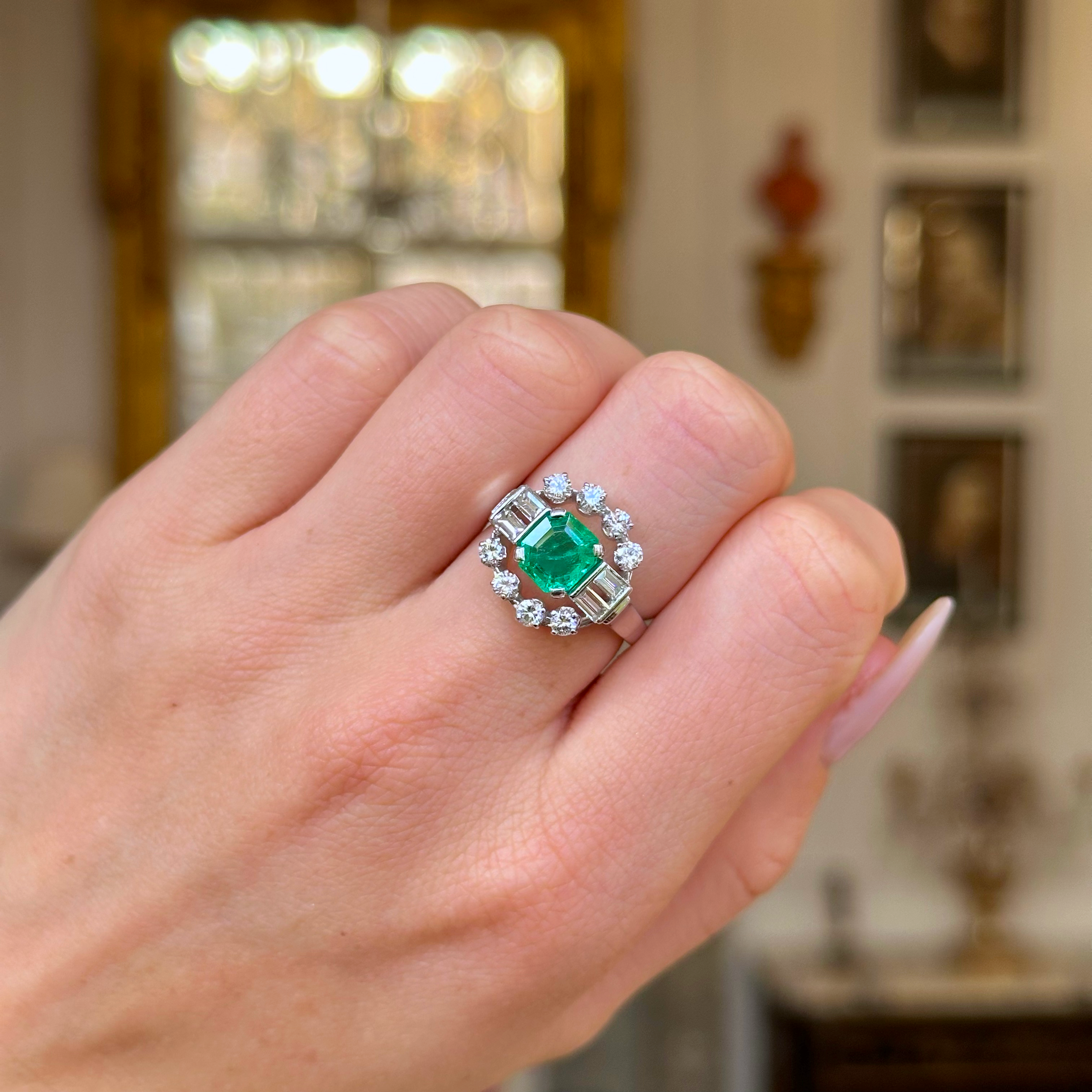 Emerald Ring Collection | Emerald Rings | Laurelle – Laurelle Antique  Jewellery