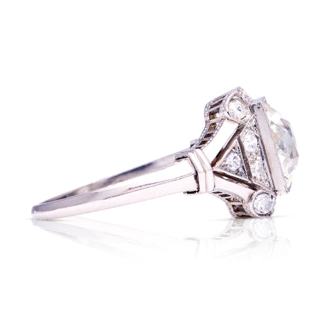 Vintage, 1920s diamond engagement ring