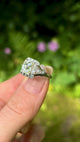 Vintage, 1920s diamond engagement ring, platinum