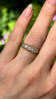 Antique, Victorian diamond five-stone ring, 18ct yellow gold