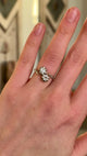 Antique, Edwardian diamond toi et moi ring