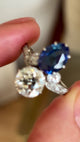 Antique, Belle Époque sapphire & diamond ring