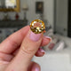 French | 1940s, 18ct gold, golden yellow beryl ring