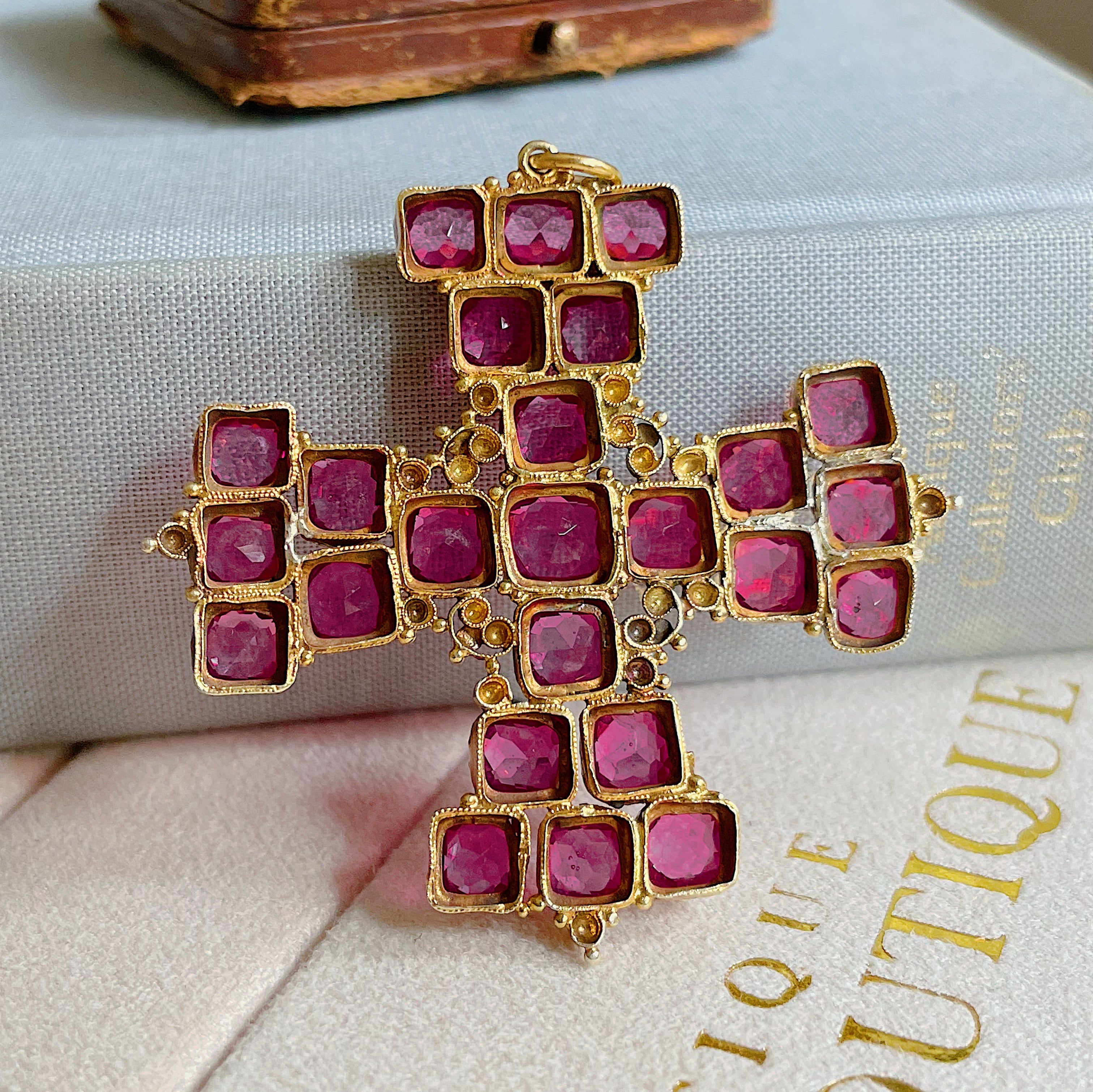 Georgian 2024 cross pendant