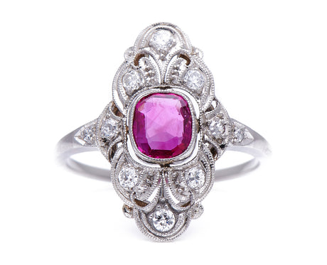 Edwardian-Burmese-Ruby-Diamond-Cocktail-Engagement-Ring