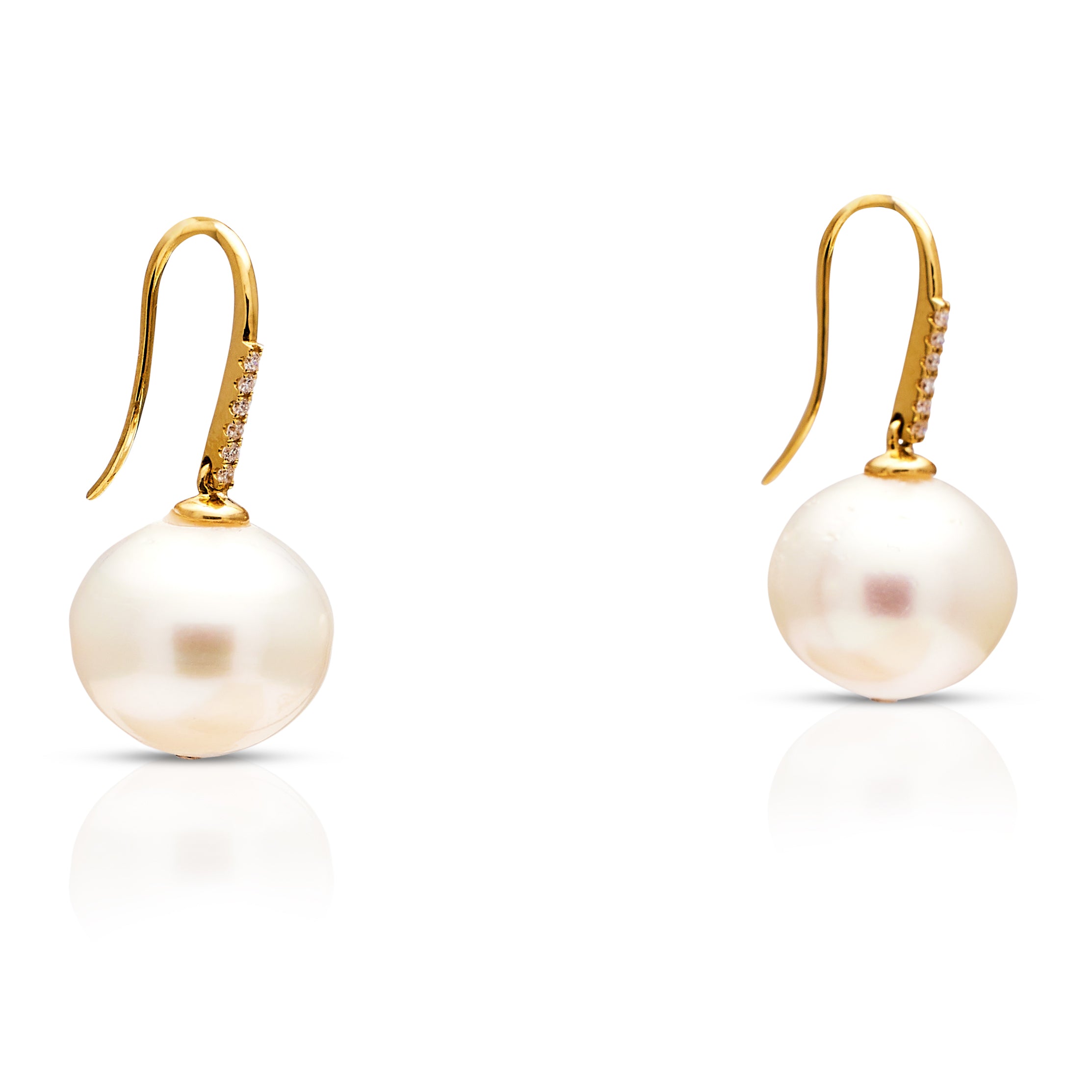 AMARIS  Pearl drop earrings - TANIA MARAS BRIDAL